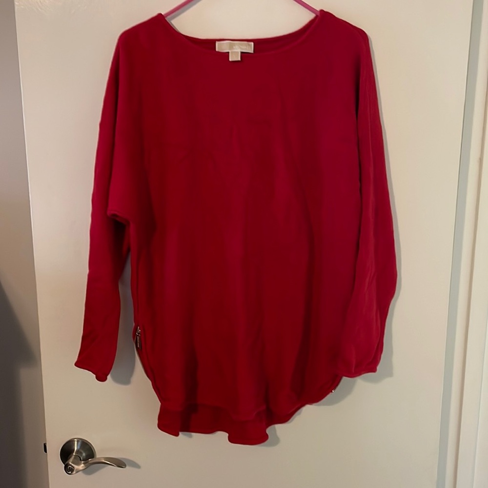 Michael Kors red sweater